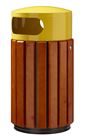 Outdoor recycling bin