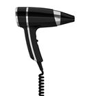 Hair dryer with plug