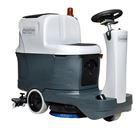 Ride-on scrubber drier