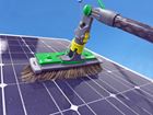 Window and solar panel cleaning