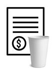 Personalized cardboard cup