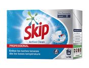 Lessive Skip Active Clean, Lessive en Boule Doseuse, Lessive Liquide Skip  Active Clean » Pro Formula