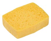 Wet Spontex sponge number 6
