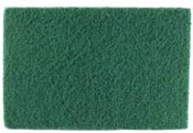 Green abrasive pad large model