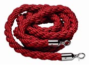 Burgundy cord sold by the meter