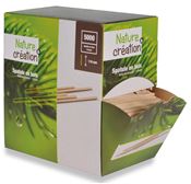 Bamboo wood coffee stirrer box 5000