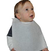 Disposable baby bib white cotton 45gr/m2 large model 1500 package