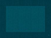 Organic ocean blue placemat dunicel 30x40