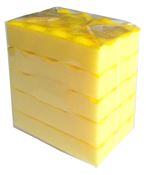 HACCP sponge yellow set of 5
