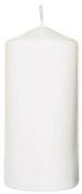 White cylindrical candle Duni 100X50 mm package of 60