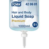 Tork liquid soap body and hair 6X1L