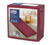 Tork Linstyle dinner napkin, burgundy, set of 700