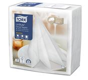 Tork Linstyle white non-woven dinner napkins, pack of 700