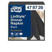Tork towel Linstyle dinner black 50