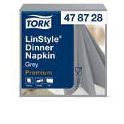 Towel non woven Tork Linstyle dinner gray 50