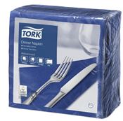 Tork paper towel 39x39 2 navy blue folds package 1800
