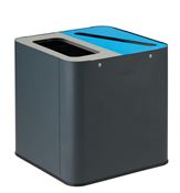 Venus 2x12L anthracite recycling bin