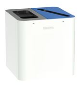 Venus 2x12L white recycling bin