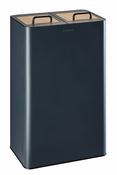 Venus Signature Anthracite Recycling Bin 2x40L