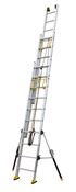 Centaur sliding ladder 3 shots with rope 6,90m stabilizers