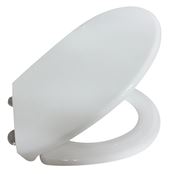 Anti-bacterial silencer toilet seat