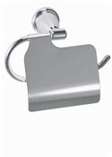 Toilet paper roll dispenser chrome