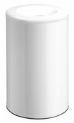 Rossignol 90L white fireproof trash can