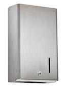 Rossignol of towel dispenser brushed stainless blanka