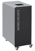 90L wheeled recycling bin for other waste (cubatri)