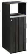 Artri Alu 110L recycling bin for other waste