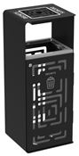 Artri 110L recycling bin for other waste with ashtray