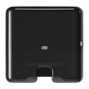 Hand towel dispenser black Tork Elevation H2 mini