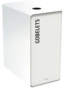 90L recycling bin for white Cubatri cups