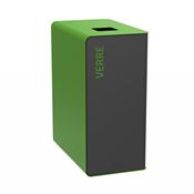 90L glass recycling bin