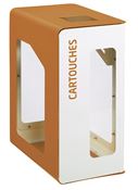 Vigipirate 90L recycling bin with white Cubatri cartridges