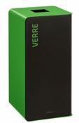 75L glass recycling bin