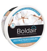 Odor Destroyer Boldair gel deodorant flower cotton 300 grs