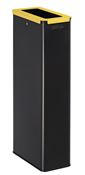 Calitri 20L yellow recycling bin