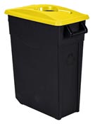 Yellow 65L selective sorting bin