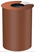 Outdoor Litter Bin 60 L Rossignol effect corten