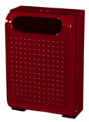 Outdoor wall-bin Rossignol 30 L red