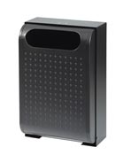 Rossignol 30 L outdoor wall mounted bin black