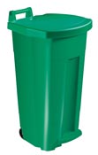 90 L green kitchen sorting bin