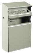 Ashtray bin Rossignol gray cement 15L