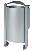 Ashtray bin Rossignol Arkéa 3L / 60 L gray metal