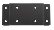 Nightingale trash can wall mounting plate black