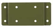 Installation bracket trash nightingale olive green