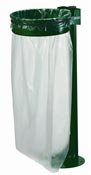 Vigipirate trash bag holder city on foot Rossignol green