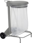 Mobile pedal bin has 50 liters HACCP Rossignol
