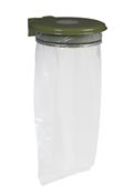 Rossignol olive green selective sorting garbage bag holder hatch cover